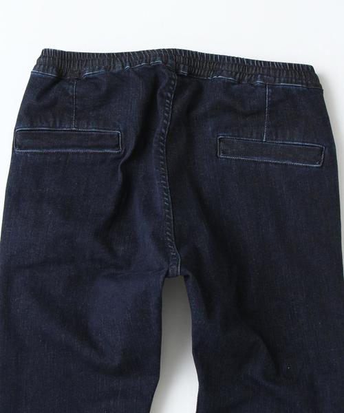MONKEY TIME（モンキータイム）の「＜monkey time＞∴ デニム スキニー ジョガーパンツ◆（デニムパンツ・メンズ・ブラック/ネイビー/ライトブルー/ダークグレー・MEDIUM/LARGE/SMALL/X-LARGE）」の8枚目の写真