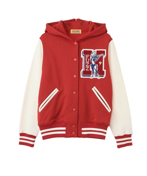 HYSTERIC GLAMOUR(ヒステリックグラマー)の「HYSTERIC FUZZ スタジャン(スタジャン・レディース・ブラック/レッド/ネイビー・FREE)」の5枚目の写真