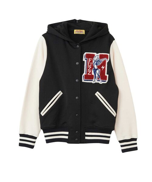 HYSTERIC GLAMOUR(ヒステリックグラマー)の「HYSTERIC FUZZ スタジャン(スタジャン・レディース・ブラック/レッド/ネイビー・FREE)」の15枚目の写真