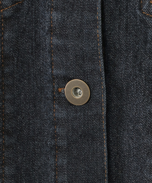 ikka(イッカ)の「【親子コーデ】ストレッチノーカラーGジャン(120~160cm)(ブルゾン・キッズ・ネイビー・L/M/S/XL)」の11枚目の写真