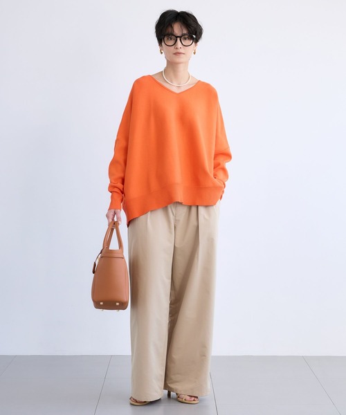 BARNYARDSTORM(バンヤードストーム)の「BARNYARDSTORM / タフタギャザーパンツ【撥水】(その他パンツ・レディース・ネイビー/ベージュ・M/S)」の6枚目の写真