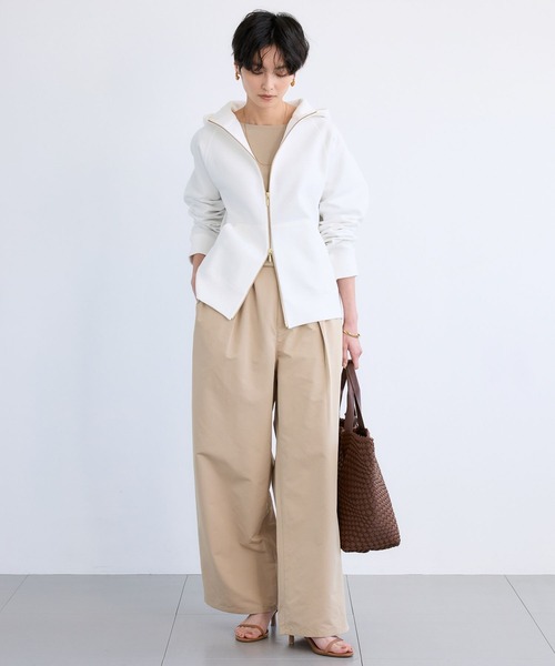 BARNYARDSTORM(バンヤードストーム)の「BARNYARDSTORM / タフタギャザーパンツ【撥水】(その他パンツ・レディース・ネイビー/ベージュ・M/S)」の7枚目の写真