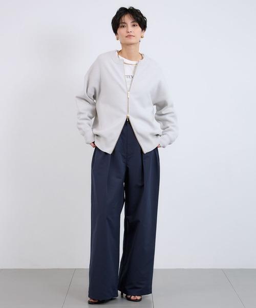 BARNYARDSTORM(バンヤードストーム)の「BARNYARDSTORM / タフタギャザーパンツ【撥水】(その他パンツ・レディース・ネイビー/ベージュ・M/S)」の8枚目の写真