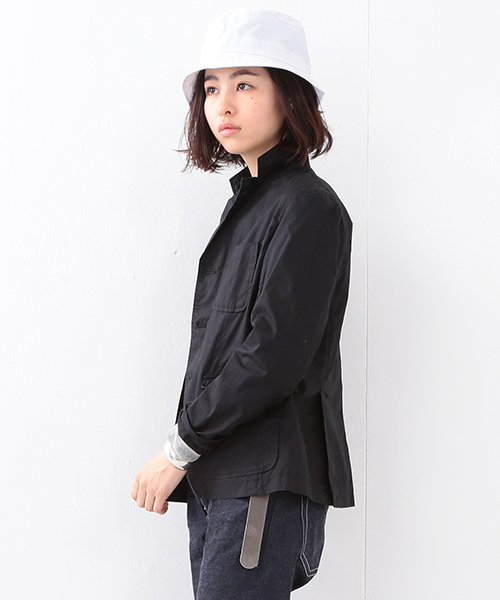 BEAMS BOY（ビームスボーイ）の「【FUDGE5月号掲載】BEAMS BOY / ダンプ 3ボタン ジャケット（テーラードジャケット・レディース・ベージュ/ネイビー・ONE SIZE）」の17枚目の写真