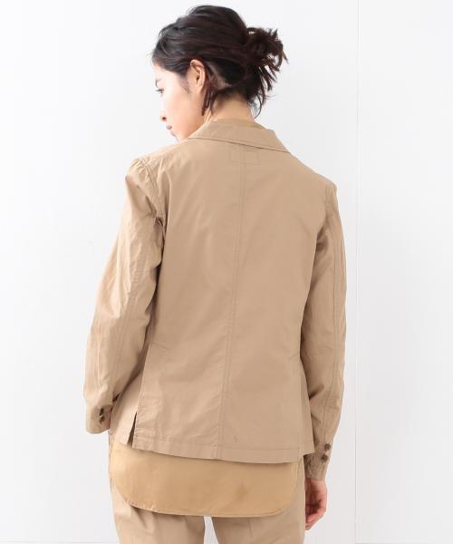 BEAMS BOY（ビームスボーイ）の「【FUDGE5月号掲載】BEAMS BOY / ダンプ 3ボタン ジャケット（テーラードジャケット・レディース・ベージュ/ネイビー・ONE SIZE）」の6枚目の写真