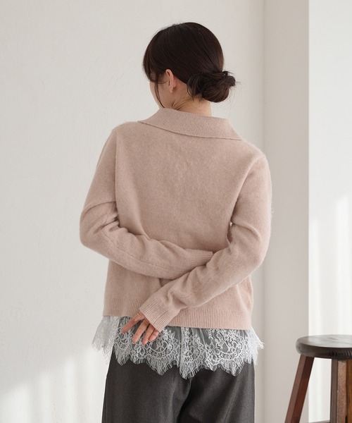 raffime（ラフィミー）の「カップ付きレースキャミソール（キャミソール・レディース・オフホワイト・フリー）」の3枚目の写真