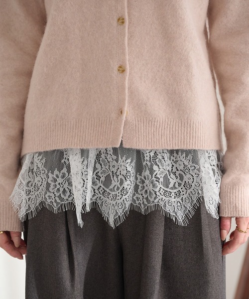 raffime（ラフィミー）の「カップ付きレースキャミソール（キャミソール・レディース・オフホワイト・フリー）」の4枚目の写真