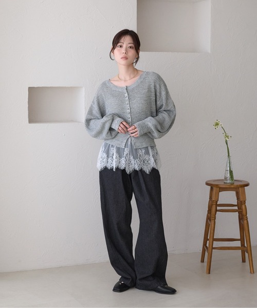 raffime（ラフィミー）の「カップ付きレースキャミソール（キャミソール・レディース・オフホワイト・フリー）」の13枚目の写真