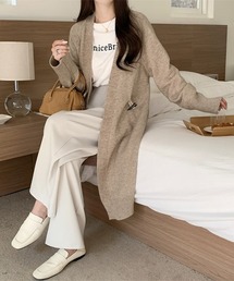 REMUR（レミュール）の「ロングニットカーディガン　トグルボタン（その他アウター）」