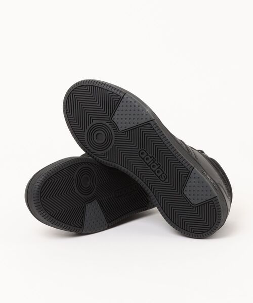 adidas(アディダス)の「【adidas】HOOPS MID CLASSIC(スニーカー・メンズ・ブラック×ブラック・25.0cm/25.5cm/26.0cm/26.5cm/27.0cm/27.5cm/28.0cm/29.0cm)」の3枚目の写真