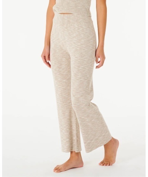 rip curl(リップカール)の「【RIPCURL(リップカール)】PREMIUM KNIT PANT/ボトムス・リラックスウェア(その他パンツ・レディース・オートミール・SMALL/X-SMALL)」の2枚目の写真