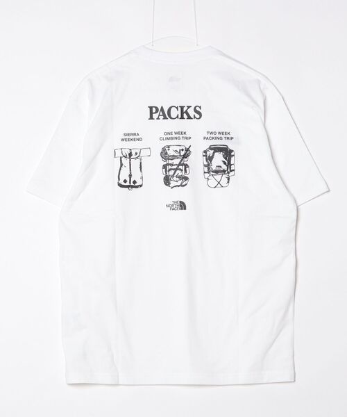 THE NORTH FACE(ザノースフェイス)の「【THE NORTH FACE】S/S TNF Packs Graphic Tee(Tシャツ/カットソー・メンズ・ゴールド/ホワイト/ブラック・X-LARGE/MEDIUM/LARGE)」の4枚目の写真