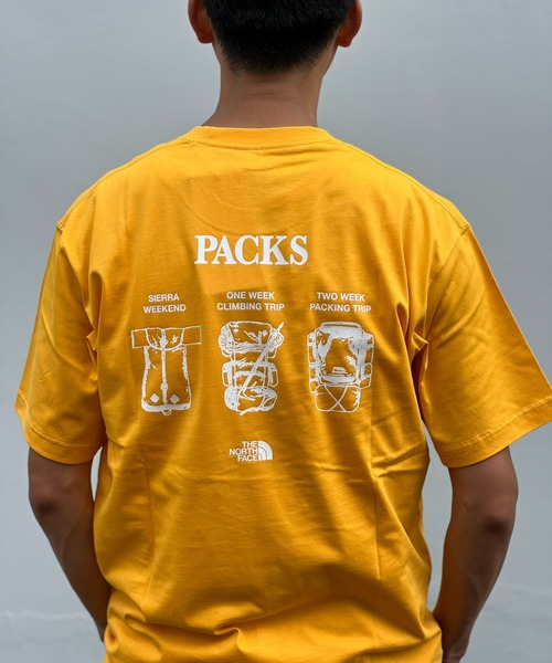 THE NORTH FACE(ザノースフェイス)の「【THE NORTH FACE】S/S TNF Packs Graphic Tee(Tシャツ/カットソー・メンズ・ゴールド/ホワイト/ブラック・X-LARGE/MEDIUM/LARGE)」の18枚目の写真