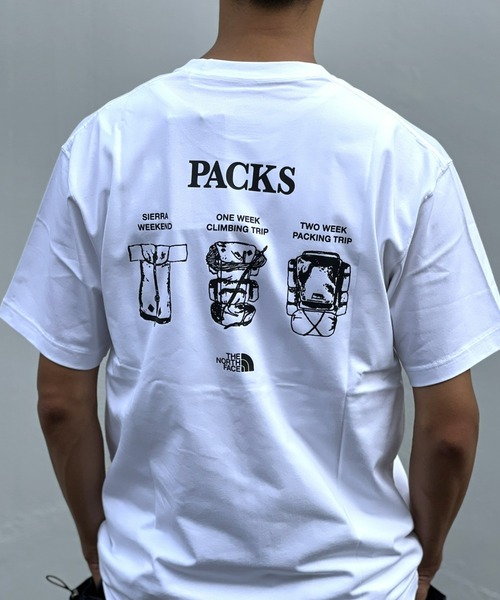 THE NORTH FACE(ザノースフェイス)の「【THE NORTH FACE】S/S TNF Packs Graphic Tee(Tシャツ/カットソー・メンズ・ゴールド/ホワイト/ブラック・X-LARGE/MEDIUM/LARGE)」の13枚目の写真