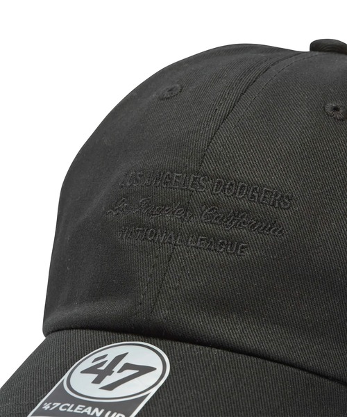 '47(フォーティーセブン)の「47-A-CLP-B-CONTC12CNS(キャップ・メンズ・ブラック/ブルー・FREE)」の9枚目の写真