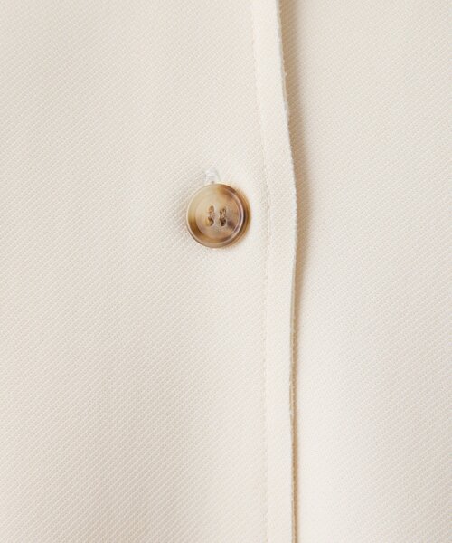 ear PAPILLONNER（イアパピヨネ）の「シャツライクアウター【SUM1 STYLE】（その他アウター・レディース・ブラック/アイボリー・FREE）」の11枚目の写真