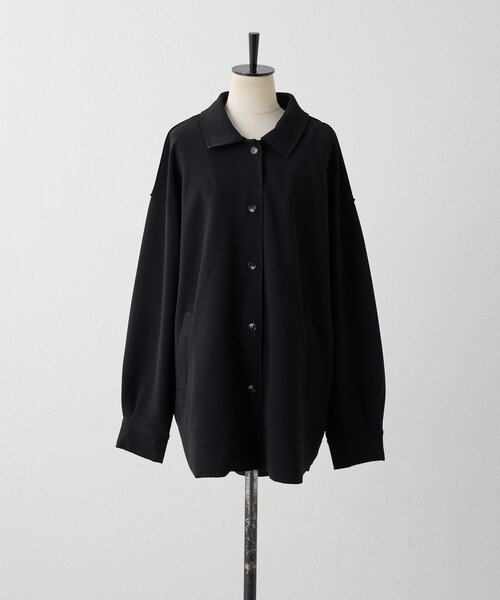 ear PAPILLONNER（イアパピヨネ）の「シャツライクアウター【SUM1 STYLE】（その他アウター・レディース・ブラック/アイボリー・FREE）」の22枚目の写真
