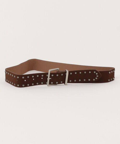 SPINNS（スピンズ）の「ドレープレイヤードで魅せる ベルト付きニュアンストップス（ニット/セーター・レディース・チャコール/アイボリー/グレイッシュベージュ・ONESIZE）」の10枚目の写真