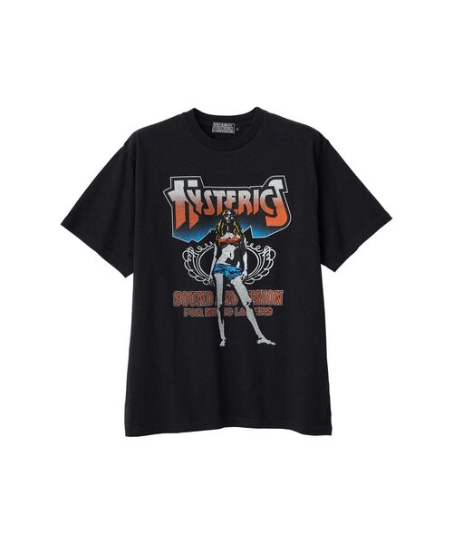 HYSTERIC GLAMOUR（ヒステリックグラマー）の「BAD ASS MAMA TOUR Tシャツ（Tシャツ/カットソー・メンズ・ブラック/ブルー/ホワイト・SMALL/MEDIUM/LARGE/X-LARGE）」の2枚目の写真