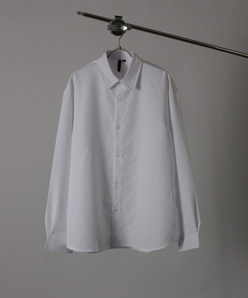 NYLAUS(ナイラス)の「【NYS】2026新作 2WAY ネクタイ付きシャツ 長袖シャツ オーバーサイズシャツ チェーン付きネクタイ ユニセックス(シャツ/ブラウス・メンズ・ブラック/ホワイト・L/M)」の11枚目の写真