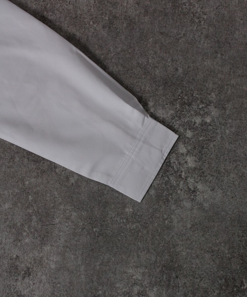 NYLAUS(ナイラス)の「【NYS】2026新作 2WAY ネクタイ付きシャツ 長袖シャツ オーバーサイズシャツ チェーン付きネクタイ ユニセックス(シャツ/ブラウス・メンズ・ブラック/ホワイト・L/M)」の13枚目の写真