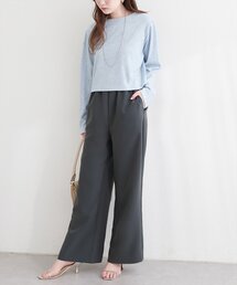 natural couture | とろみイージーパンツ(その他パンツ)