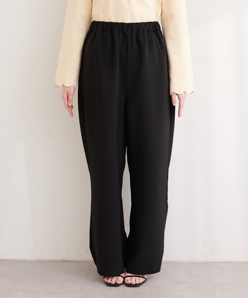 natural couture（ナチュラルクチュール）の「とろみイージーパンツ（その他パンツ・レディース・イエロー/チャコールグレー/ブラック/アイボリー・MEDIUM/SMALL）」の20枚目の写真