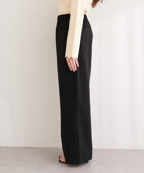 natural couture（ナチュラルクチュール）の「とろみイージーパンツ（その他パンツ・レディース・イエロー/チャコールグレー/ブラック/アイボリー・MEDIUM/SMALL）」の21枚目の写真