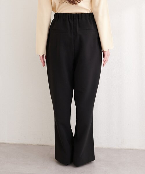 natural couture（ナチュラルクチュール）の「とろみイージーパンツ（その他パンツ・レディース・イエロー/チャコールグレー/ブラック/アイボリー・MEDIUM/SMALL）」の22枚目の写真