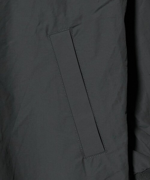 A DAY IN THE LIFE UNITED ARROWS(アデイインザライフユナイテッドアローズ)の「ロングブルゾン <A DAY IN THE LIFE>(ブルゾン・レディース・オリーブ/ナチュラル/ネイビー/ダークグレー・FREE)」の16枚目の写真