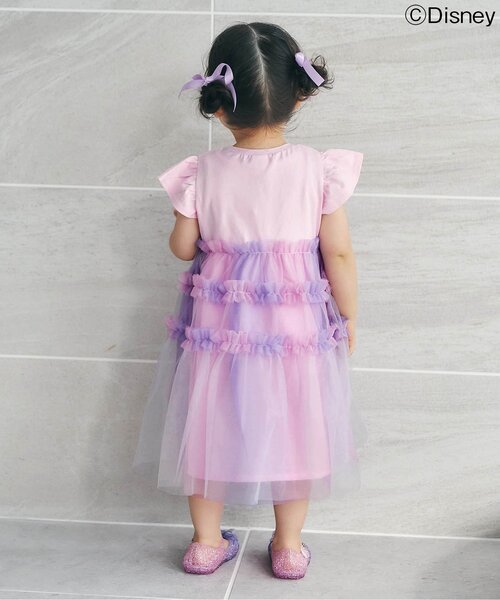 Disney（ディズニー）の「【リンク】ディズニーキャラクターヤングオイスターワンピース（ワンピース・キッズ・ピンク・130/120/110/100/90/80）」の5枚目の写真