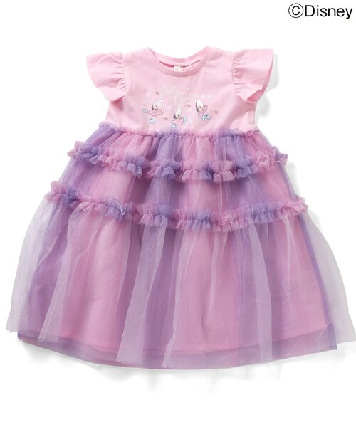 Disney（ディズニー）の「【リンク】ディズニーキャラクターヤングオイスターワンピース（ワンピース・キッズ・ピンク・130/120/110/100/90/80）」の8枚目の写真