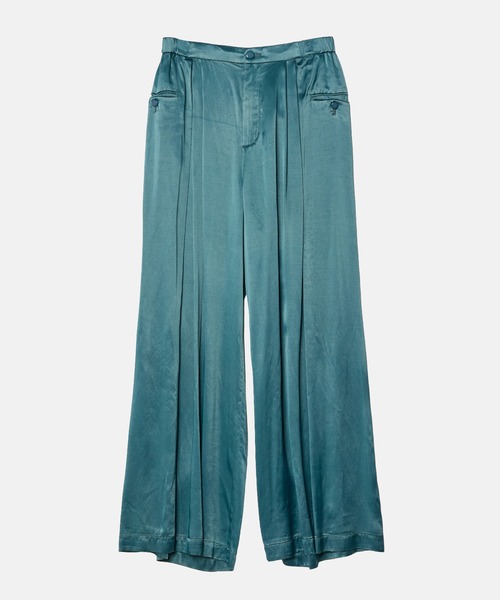 LE CIEL BLEU(ルシェルブルー)の「ピグメントダイリラクスドパンツ / Pigment-Dyed Relaxed Pants(その他パンツ・レディース・ライトイエロー/ライトグリーン・34/36)」の13枚目の写真