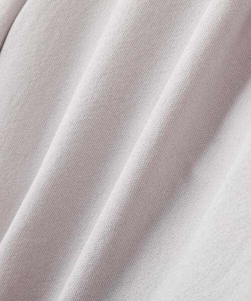 human woman(ヒューマンウーマン)の「◆【4サイズ展開】麻調合繊タックセミワイドパンツ(その他パンツ・レディース・グレー/ネイビー・X-SMALL/SMALL/MEDIUM/LARGE)」の10枚目の写真