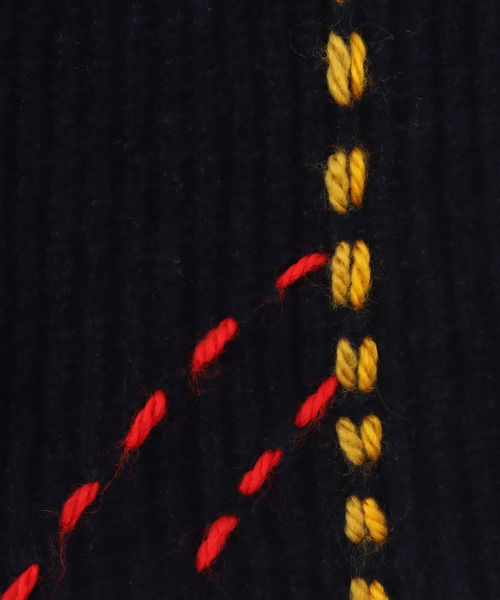 PHINGERIN（フィンガリン）の「PHINGERIN / フィンガリン PG1 BALACLAVA（ニットキャップ/ビーニー・メンズ・ネイビー/ベージュ/ピンク・FREE）」の7枚目の写真