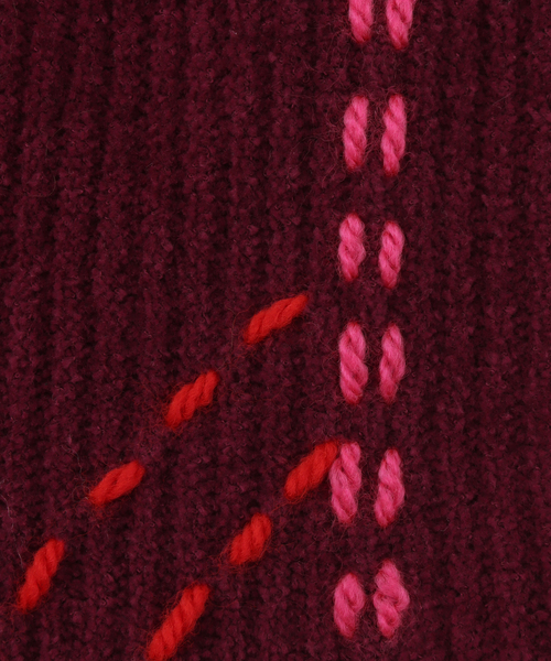 PHINGERIN（フィンガリン）の「PHINGERIN / フィンガリン PG1 BALACLAVA（ニットキャップ/ビーニー・メンズ・ネイビー/ベージュ/ピンク・FREE）」の8枚目の写真