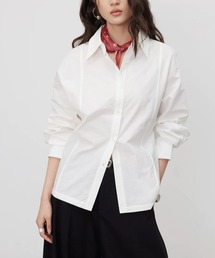 CHUN CHUN NOTES（チュンチュンノーツ）の「26SS/バックボタンデザイン きれいめシャツ（シャツ/ブラウス）」