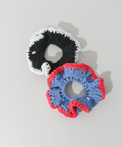 SMELLY（スメリー）の「バイカラーニットシュシュ（シュシュ・レディース・ブラック系その他/ブルー系その他・-）」の14枚目の写真