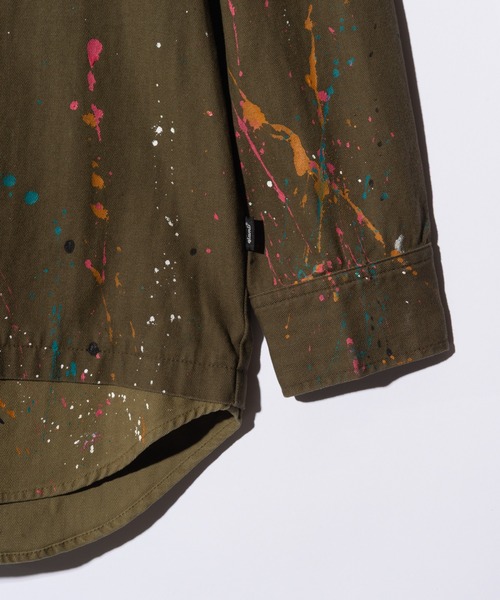 glamb(グラム)の「Remake Hood Military Shirt / リメイクフードミリタリーシャツ(シャツ/ブラウス・メンズ・ブラック/カーキ・S/M/L)」の21枚目の写真