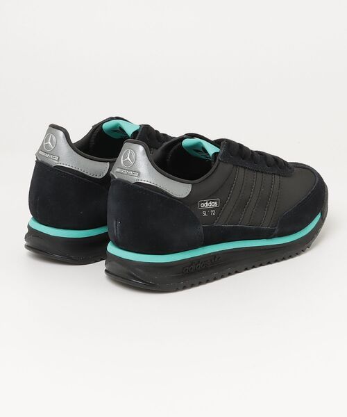 adidas（アディダス）の「Mercedes-AMG PETRONAS F1チーム SL 72 RS / Mercedes-AMG Petronas Formula One Team SL 72 RS / アディダス adidas（スニーカー・メンズ・ブラック・23.0cm/23.5cm/26.0cm/26.5cm/27.0cm/27.5cm/28.0cm/28.5cm/29.0cm/22.5cm/25.5cm）」の10枚目の写真