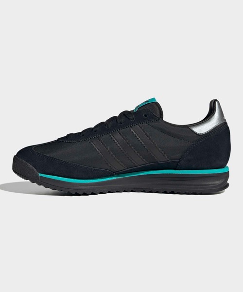 adidas（アディダス）の「Mercedes-AMG PETRONAS F1チーム SL 72 RS / Mercedes-AMG Petronas Formula One Team SL 72 RS / アディダス adidas（スニーカー・メンズ・ブラック・23.0cm/23.5cm/26.0cm/26.5cm/27.0cm/27.5cm/28.0cm/28.5cm/29.0cm/22.5cm/25.5cm）」の6枚目の写真