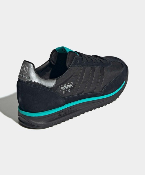 adidas（アディダス）の「Mercedes-AMG PETRONAS F1チーム SL 72 RS / Mercedes-AMG Petronas Formula One Team SL 72 RS / アディダス adidas（スニーカー・メンズ・ブラック・23.0cm/23.5cm/26.0cm/26.5cm/27.0cm/27.5cm/28.0cm/28.5cm/29.0cm/22.5cm/25.5cm）」の5枚目の写真