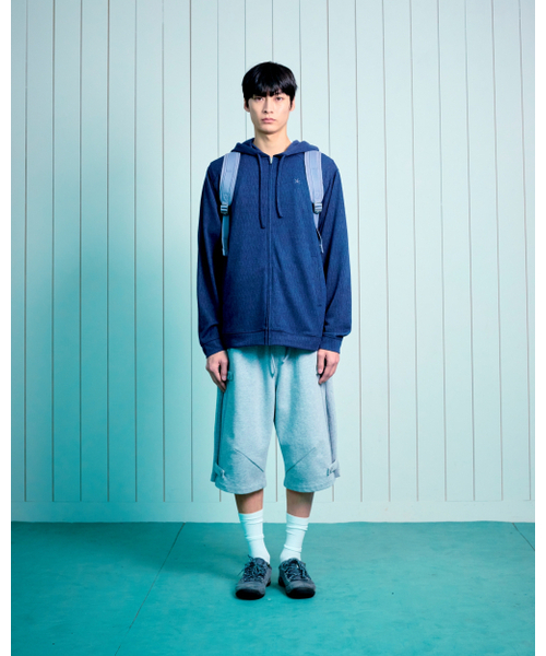 THECOLDESTMOMENT(ザコールデストモーメント)の「TCM strap layered ripstop backpack (dusty blue)(バックパック/リュック・レディース・その他・OS)」の7枚目の写真