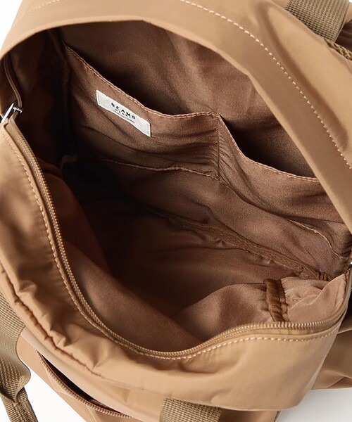 BEAMS HEART(ビームスハート)の「コード 紐 バックパック(バックパック/リュック・レディース・ブラック/ブラウン・ONE SIZE)」の10枚目の写真