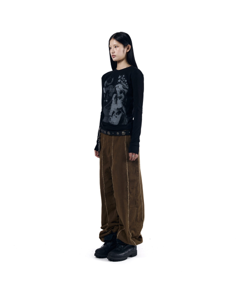 AAKAM(アーカム)の「Western Muse Long Sleeve (Black)(Tシャツ/カットソー・レディース・その他・1/2)」の5枚目の写真