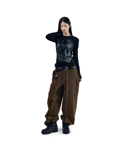 AAKAM(アーカム)の「Western Muse Long Sleeve (Black)(Tシャツ/カットソー・レディース・その他・1/2)」の8枚目の写真