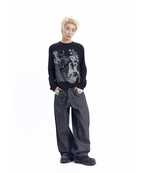 AAKAM(アーカム)の「Western Muse Long Sleeve (Black)(Tシャツ/カットソー・レディース・その他・1/2)」の16枚目の写真