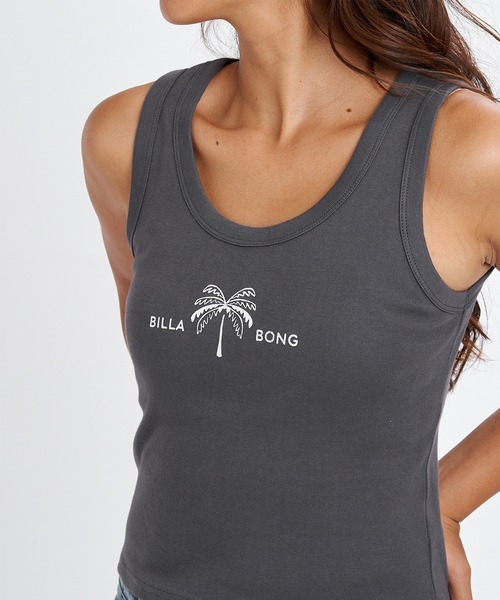 BILLABONG（ビラボン）の「BILLABONG/ビラボン タンクトップ ショート丈 BG013362（タンクトップ・レディース・スミクロ/グリーン/ピンク/オフホワイト・M）」の16枚目の写真