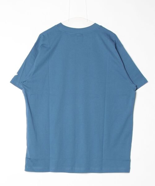 NEW BALANCE(ニューバランス)の「Numeric Small ロゴ T-Shirt(Tシャツ/カットソー・メンズ・チョコ/サックスブルー・SMALL/MEDIUM/LARGE/X-LARGE/XX-LARGE)」の15枚目の写真