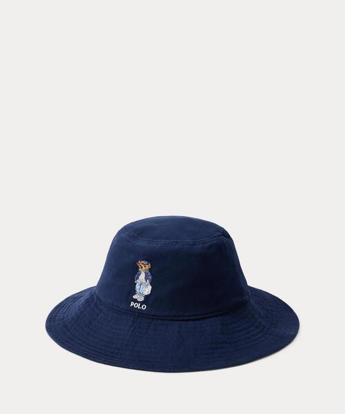 Polo ベア コットン バケット ハット（ハット）｜POLO RALPH LAUREN